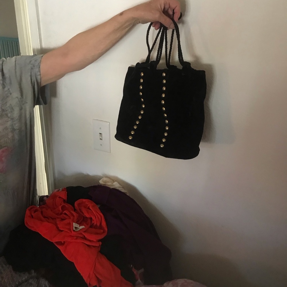 Velvet purse